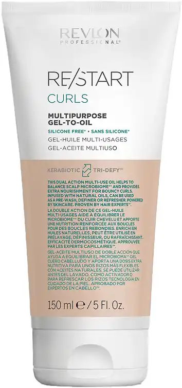 Highlight Revlon RE/START Curls Multipurpose Gel-to-Oil 150 ml (für Locken)